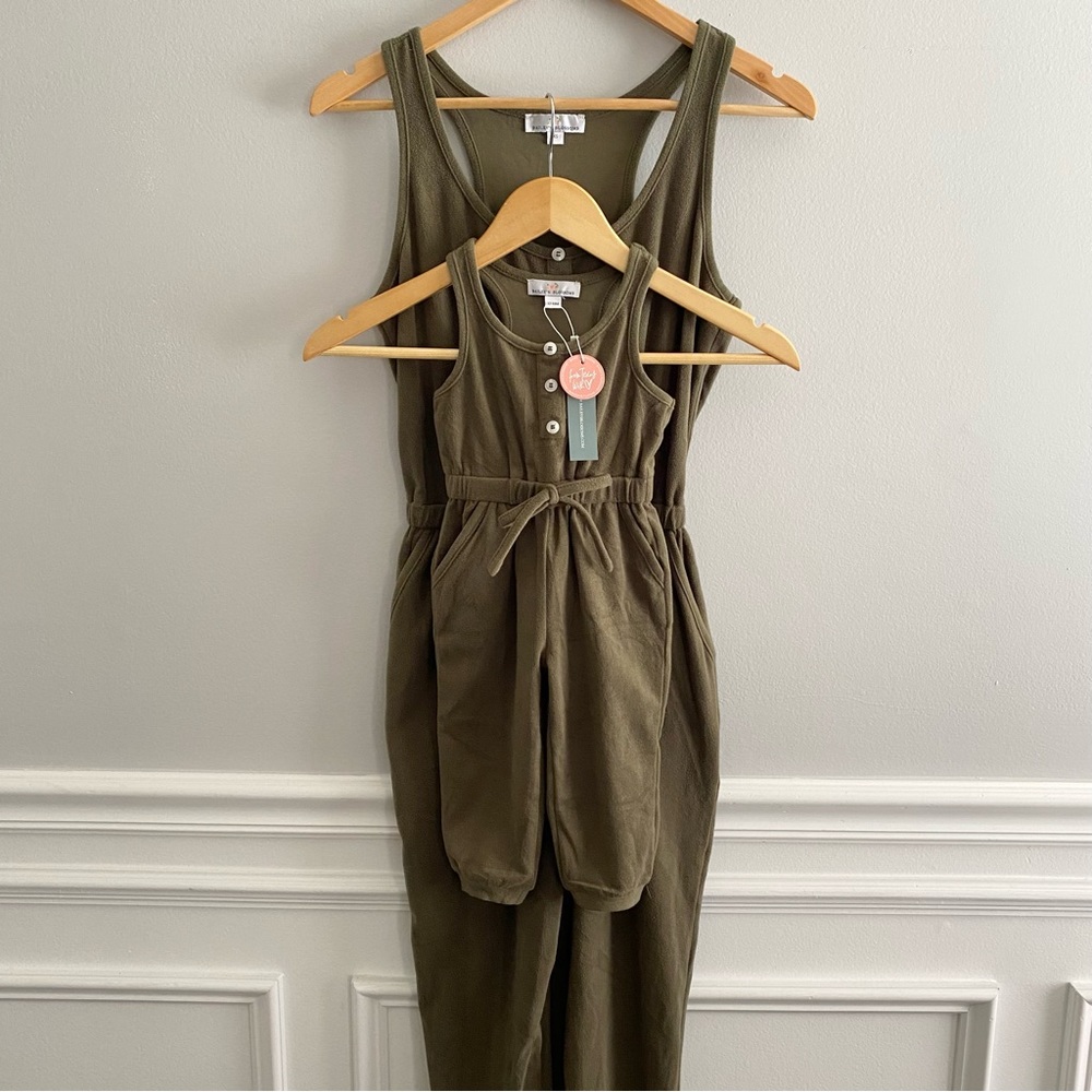 Mommy & Me Bailey’s Blossoms Matching Rompers Women’s XS & 12-18 Months